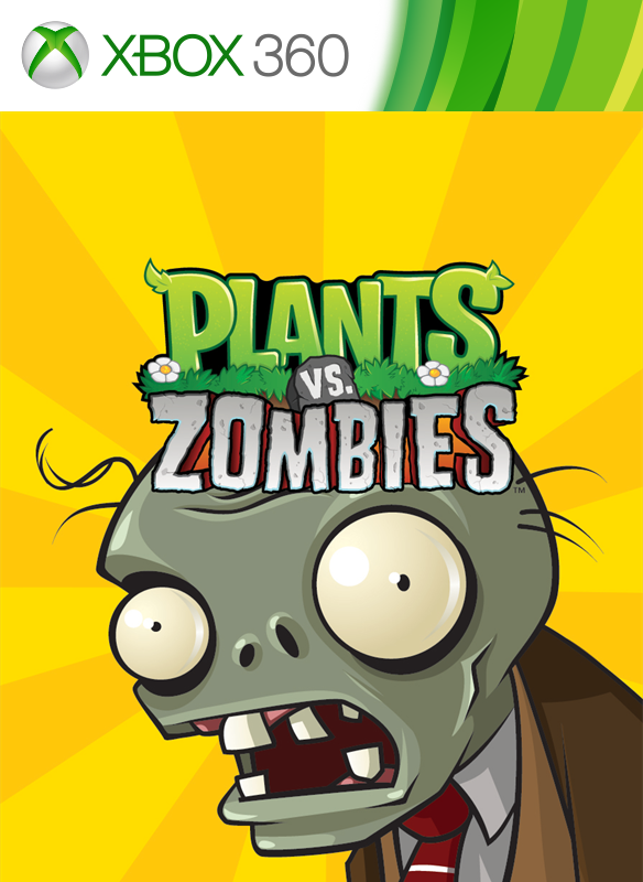 Plants vs. Zombies box art for Xbox 360